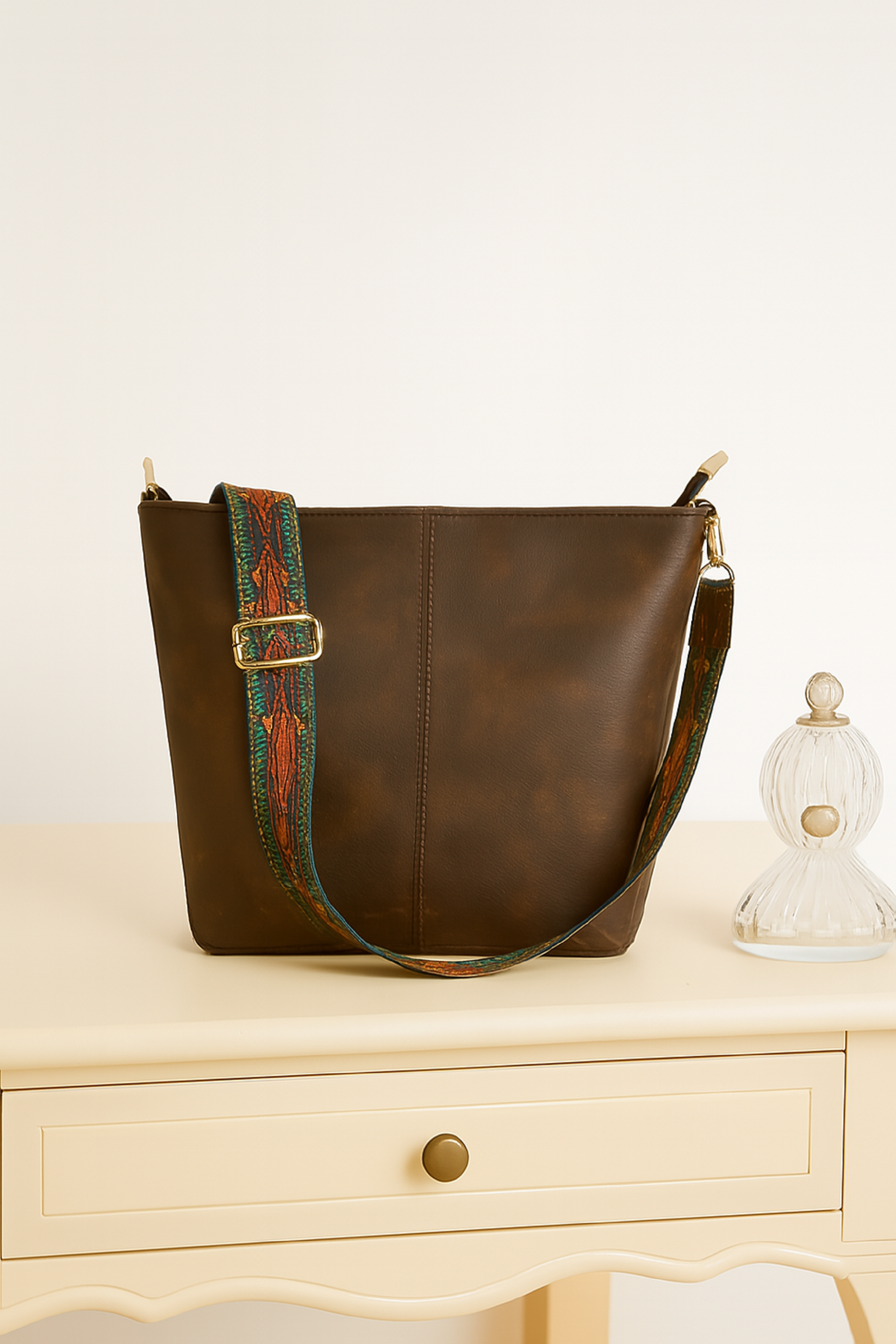ARDAN Handbag along with Sling for Girls & Womens IN TAN - additional product photo