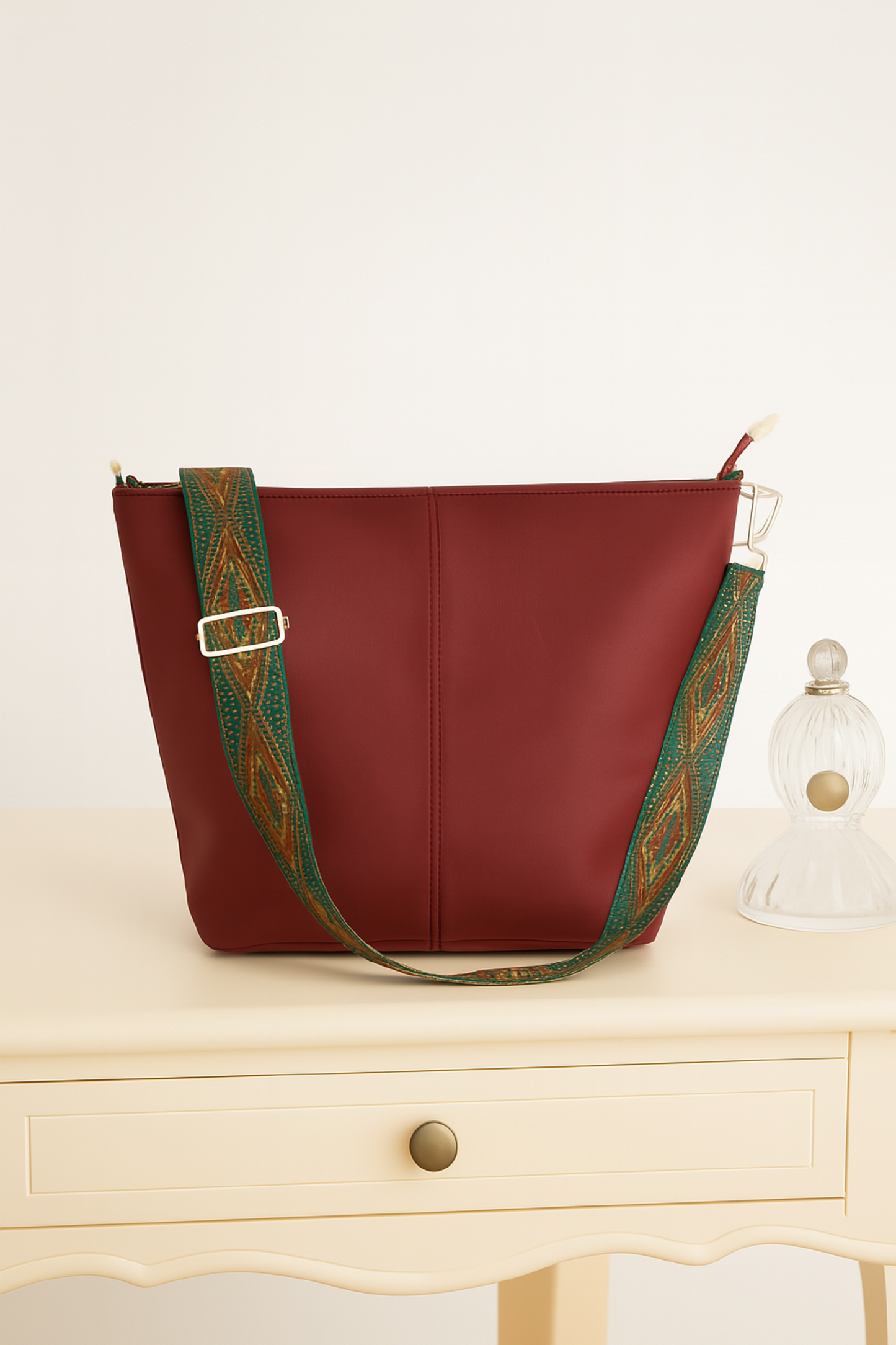 ARDAN Handbag along with Sling for Girls & Women (MAROON) SKU134