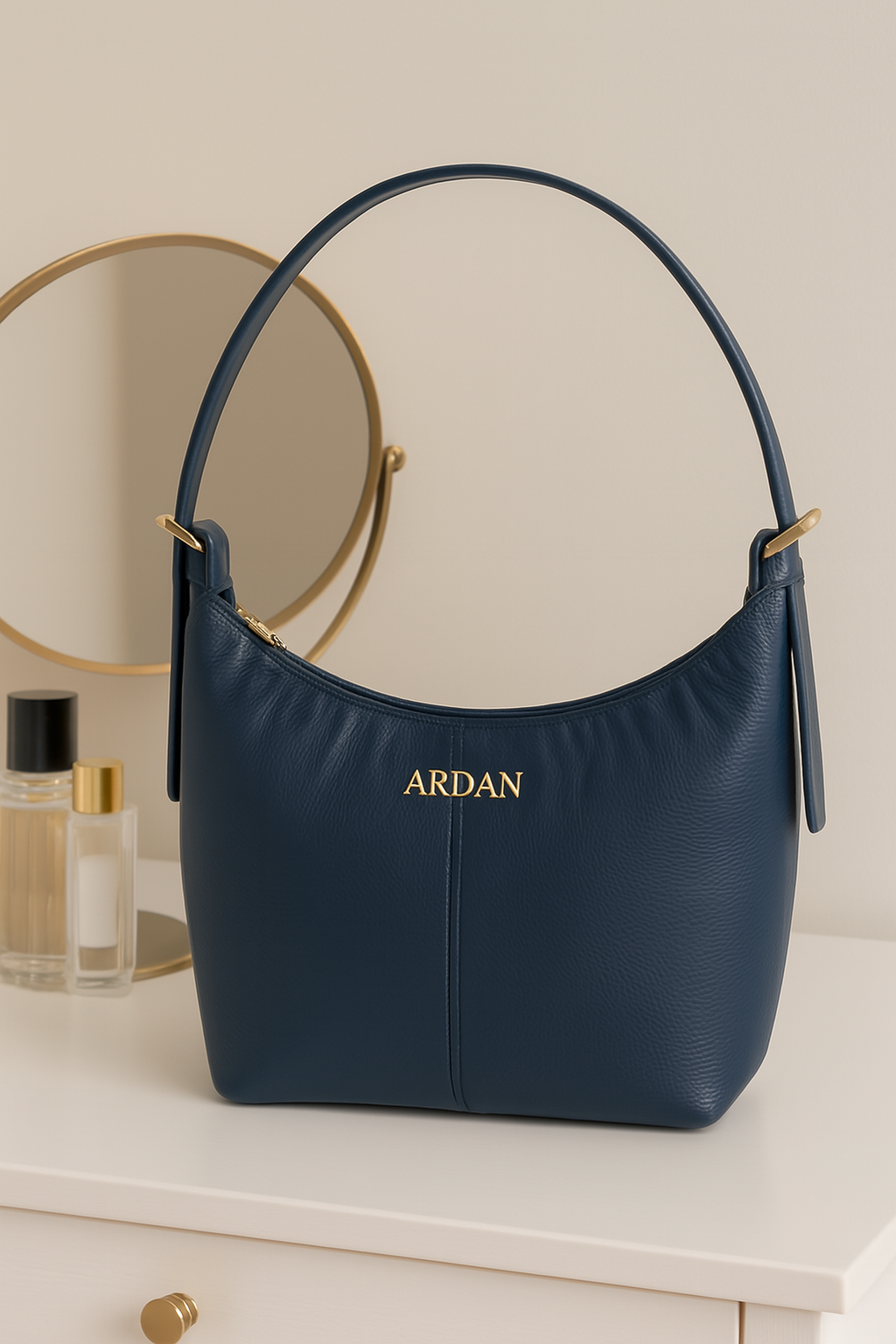 ARDAN Shoulder Bag with Adjustable Strap for Girls & Women (DARK BLUE) – Women's HandBag/Sling Bag – additional product photo | Leather Villa