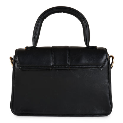Ardan Vegan Leather Stylish & Hand Carry Chic Bag with Adjustabe Sling for Girls & Womens SKU53