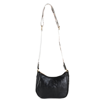 ARDAN Black Crossbody Slingbag for Girls & Womens SKU55