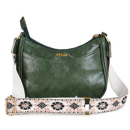 ARDAN Green Crossbody Sling bag for Girls & Womens SKU56