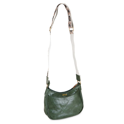 ARDAN Green Crossbody Sling bag for Girls & Womens – Women's HandBag/Sling Bag – additional product photo | Leather Villa