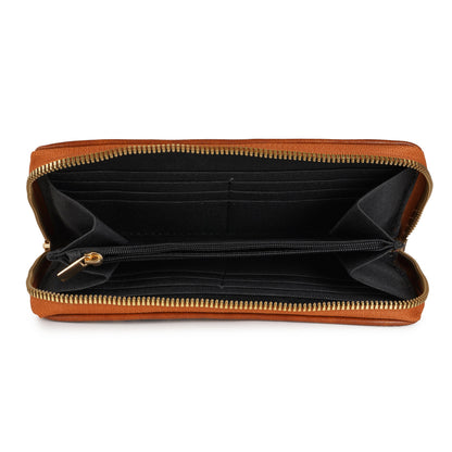 Bohemian Blue Hand Clutch Wallet for Girls & Womens – additional product photo | Leather Villa