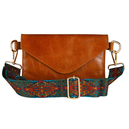 Brown Sling Bag for Women – Stylish & Compact Crossbody Purse