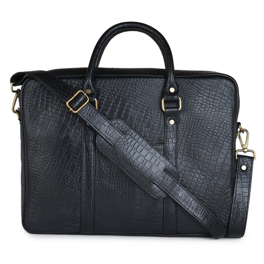Canvas Laptop/Office Bag for Men | Fits Upto 15.6 inch Laptop Canvas Messenger Bag | Canvas Bag with Shoulder Strap | Briefcase for Men  SKU57