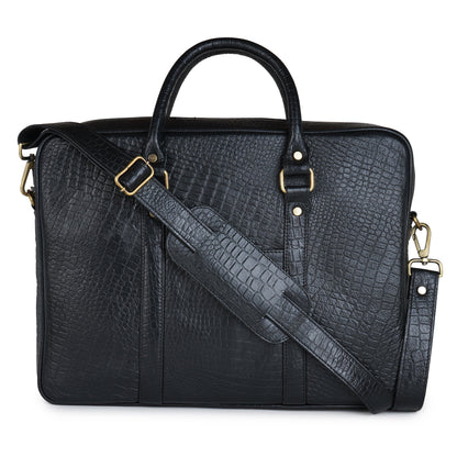 Premium Genuine Leather Office Bag for Men – Leather Laptop Bag | Leather Villa