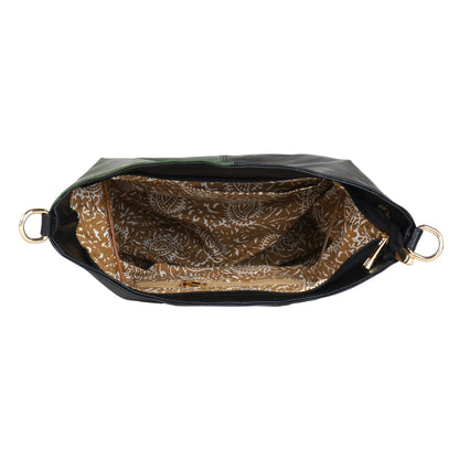 ARDAN Handbag along with Sling for Girls & Womens IN CHARCOAL GREEN - additional product photo