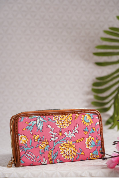 ARDAN Bohemian Pink Hand Clutch Wallet for Girls & Womens AL207B