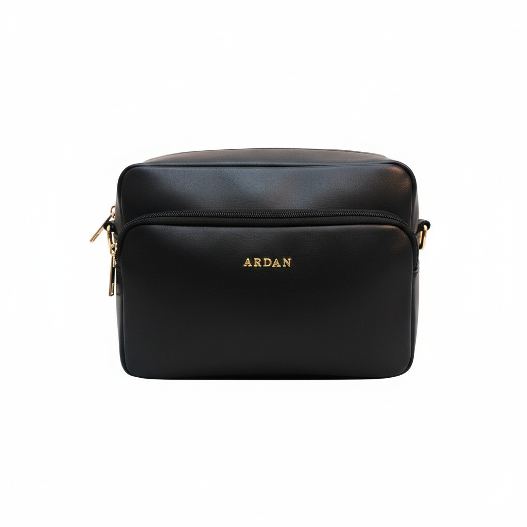 ARDAN Black Women Sling Bag /Crossbody Bag with Detachable Belt for Girls & Women SKU164