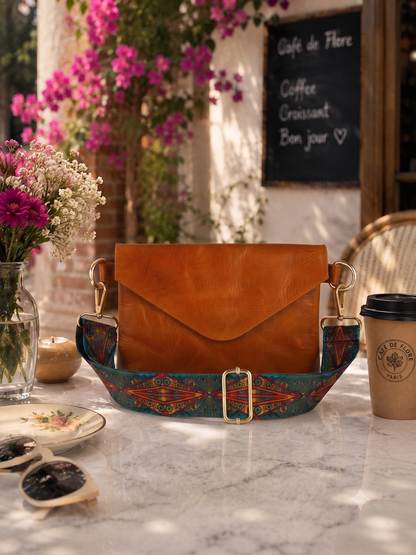 Brown Sling Bag for Women – Stylish & Compact Crossbody Purse
