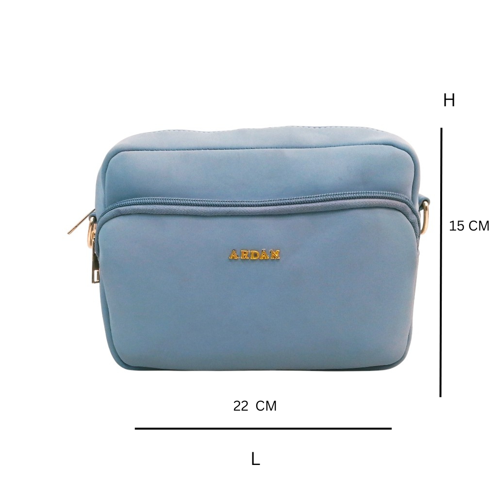 ARDAN Sky Blue Women Sling Bag /Crossbody Bag with Detachable Belt for Girls & Women SKU159