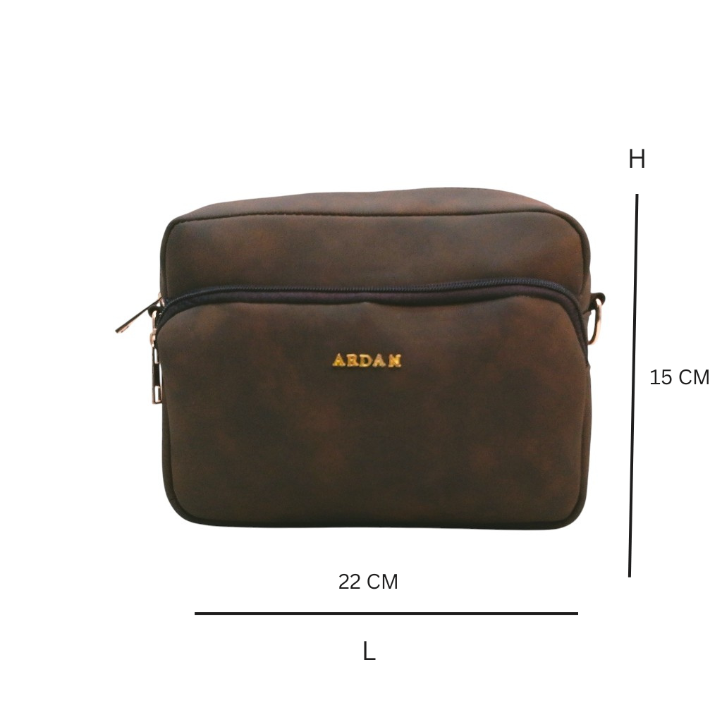 ARDAN Khaki Women Sling Bag /Crossbody Bag with Detachable Belt for Girls & Women SKU160