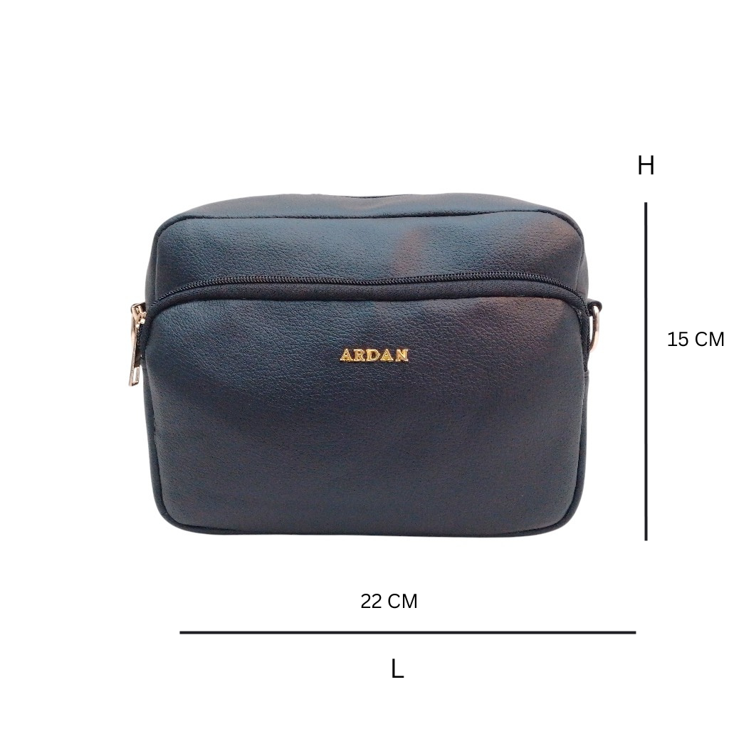 ARDAN Black Women Sling Bag /Crossbody Bag with Detachable Belt for Girls & Women SKU158
