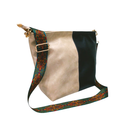 ARDAN Handbag along with Sling for Girls & Women (CHECKERS BLACK) SKU78