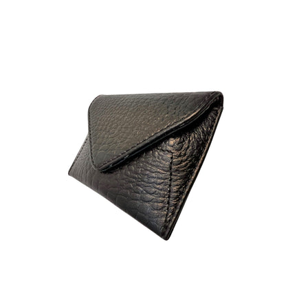 Genuine Leather Card Holder for Men /Slim Leather Credit/ATM Card Wallet – Black – additional product photo | Leather Villa