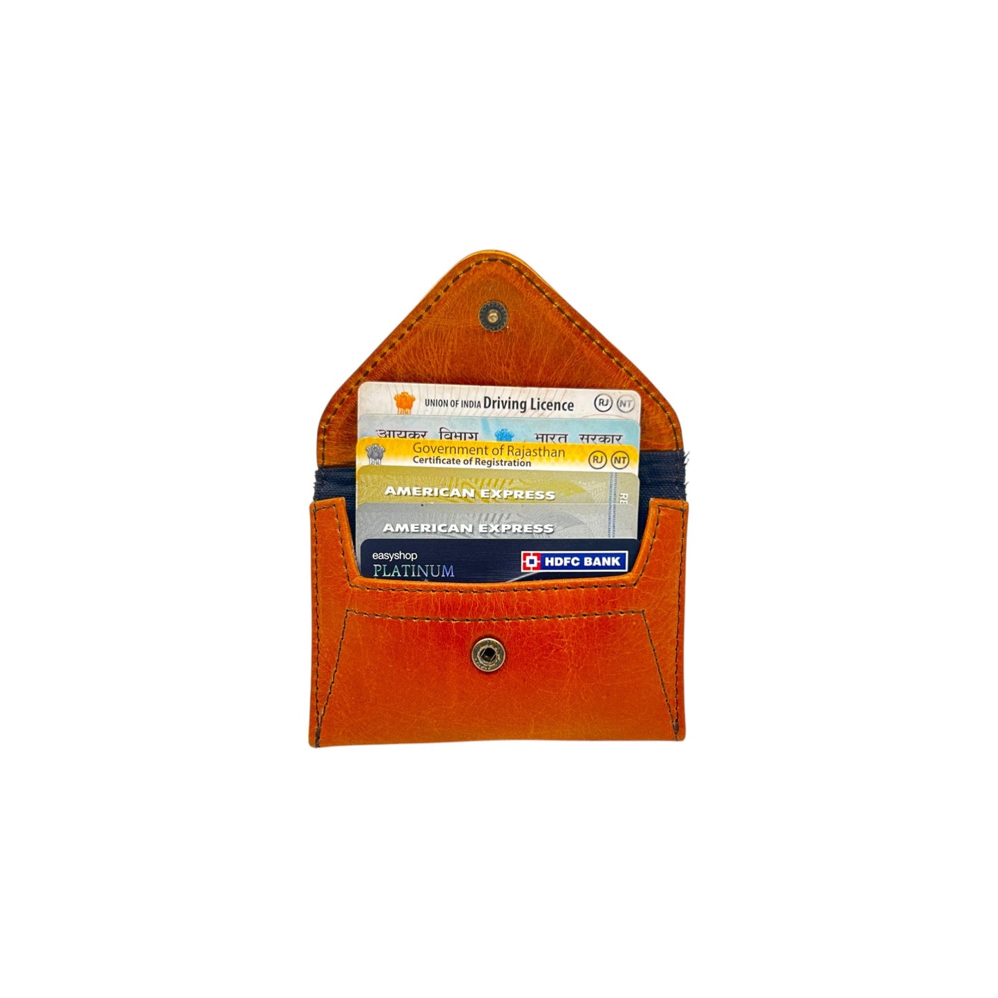 Genuine Leather Card Holder for Men/ATM Card Wallet – Tan – additional product photo | Leather Villa