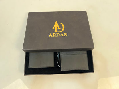 Ardan Leather Corporate Gift Set Include Leather Diary, Wallet and Pen