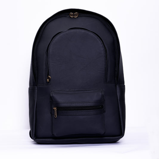 Genuine Leather Laptop Backpack For Men and Women Both
