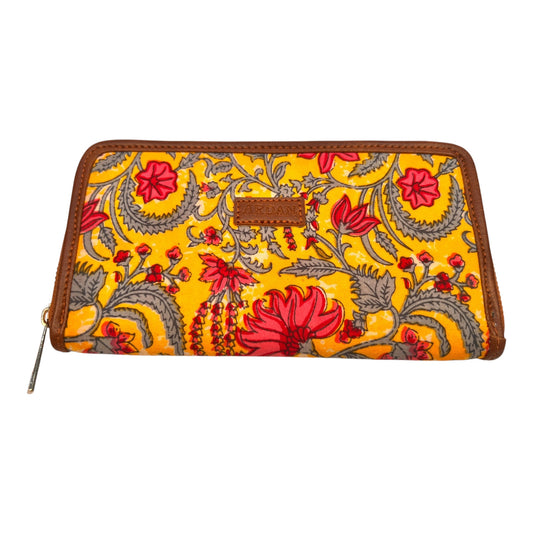 ARDAN Bohemian Yellow Hand Clutch Wallet for Girls & Womens AL208B