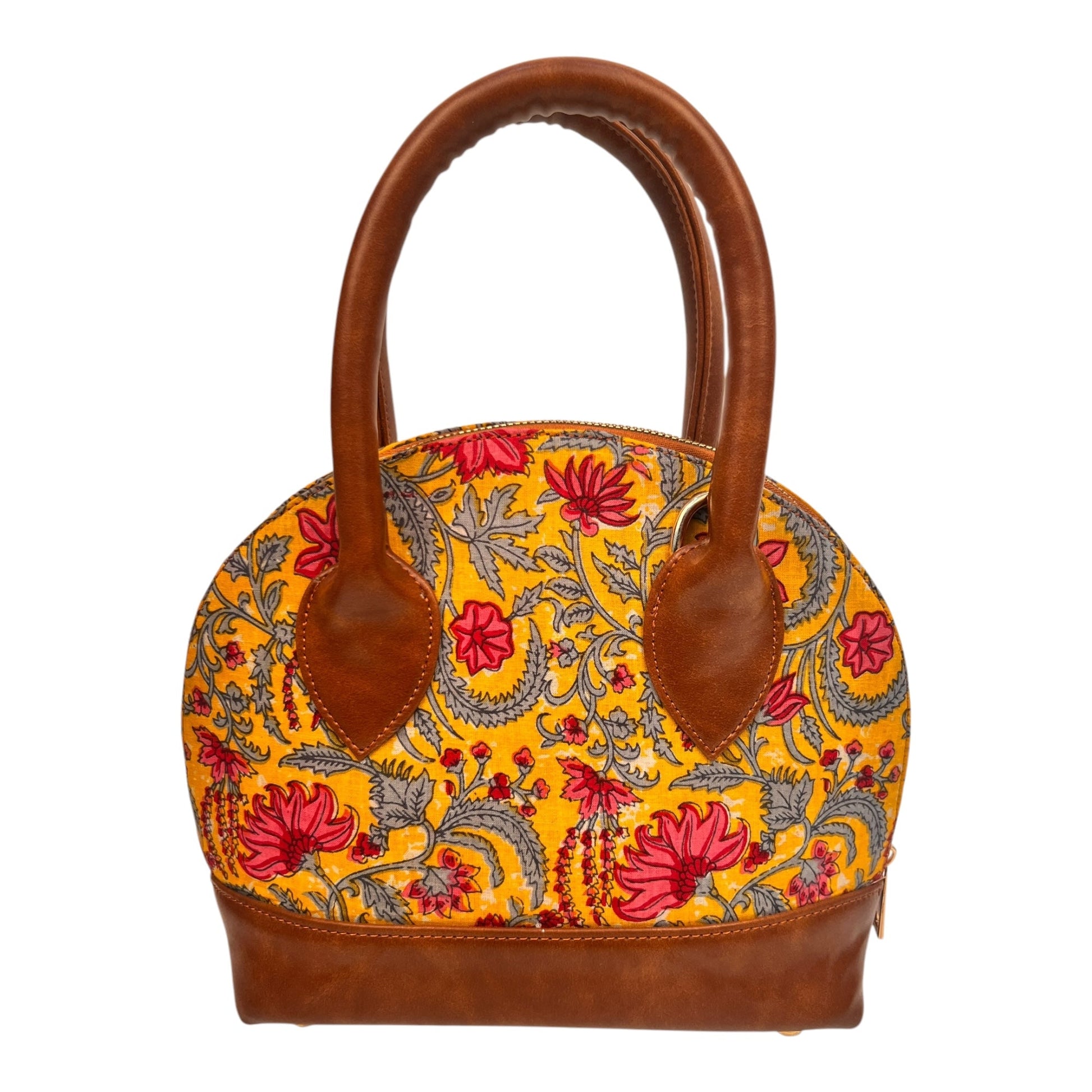 Bohemian Yellow Handbag along with Sling for Girls & Womens – additional product photo | Leather Villa