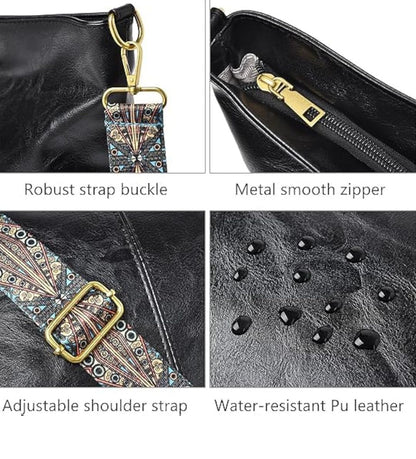 ARDAN Handbag along with Sling for Girls & Womens IN BLACK - additional product photo