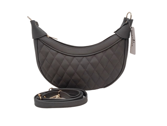 ARDAN Luxury Leather Quilted Handbag/Sling Bag/Moon Bag for Girls/Women/Ladies AL300A