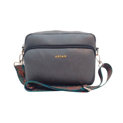 ARDAN Grey Women Sling Bag /Crossbody Bag with Detachable Belt for Girls & Women – Women's HandBag/Sling Bag | Leather Villa