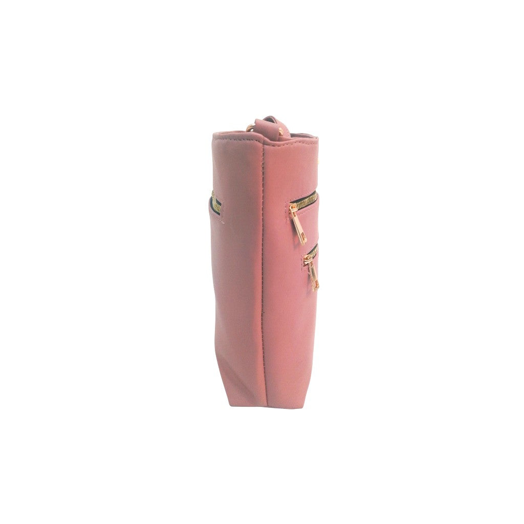 Ardan Black Sling Bag with Detachable Belt for Girls & Women DUSTY PINK SKU174