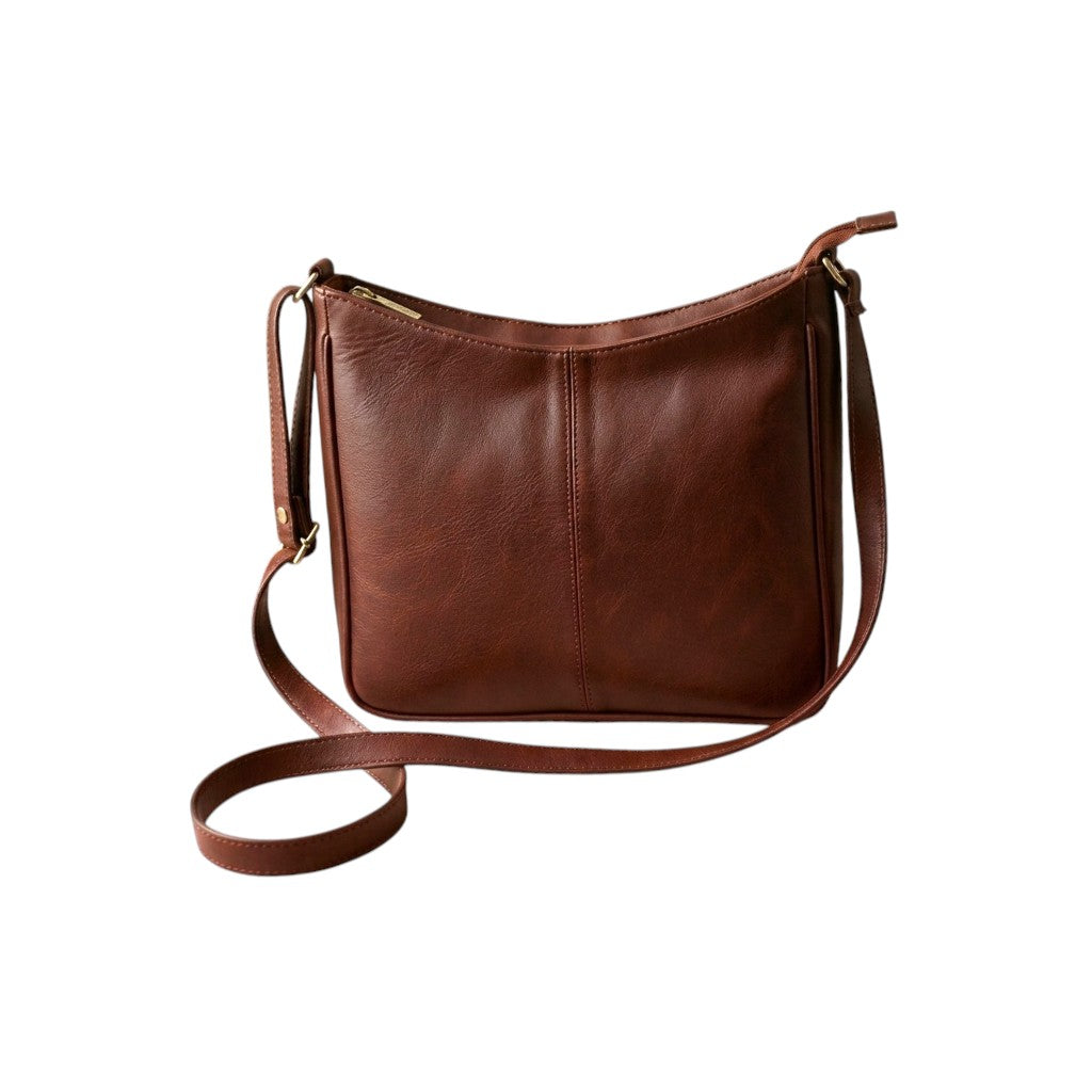 Vegan Leather Hobo Shoulder Bag with Minimalist Design & Adjustable Straps