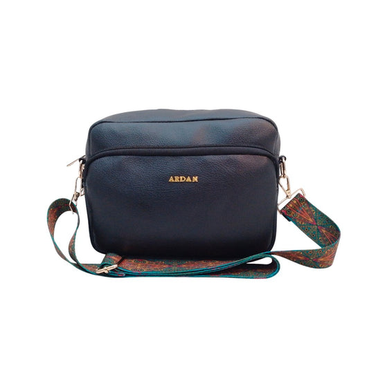 ARDAN Black Women Sling Bag /Crossbody Bag with Detachable Belt for Girls & Women SKU158