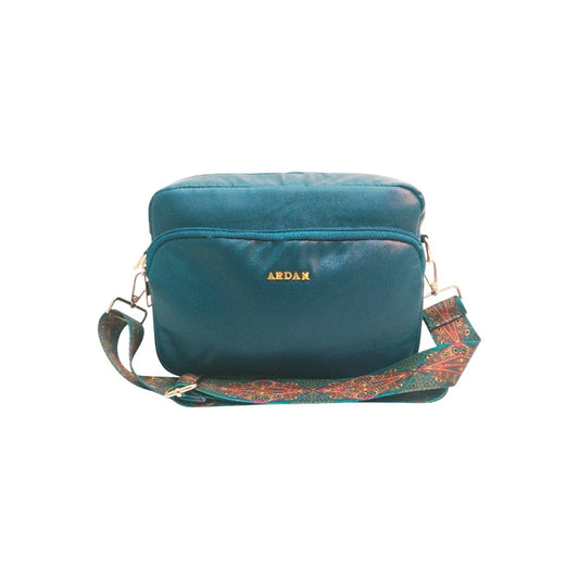 ARDAN Turquoise Women Sling Bag /Crossbody Bag with Detachable Belt for Girls & Women SKU166