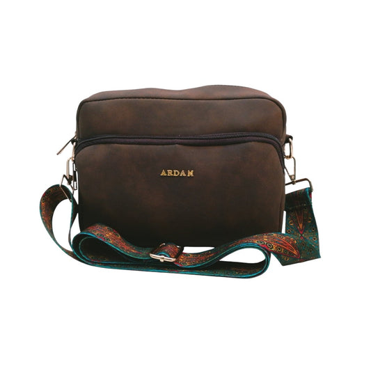 ARDAN Khaki Women Sling Bag /Crossbody Bag with Detachable Belt for Girls & Women SKU160