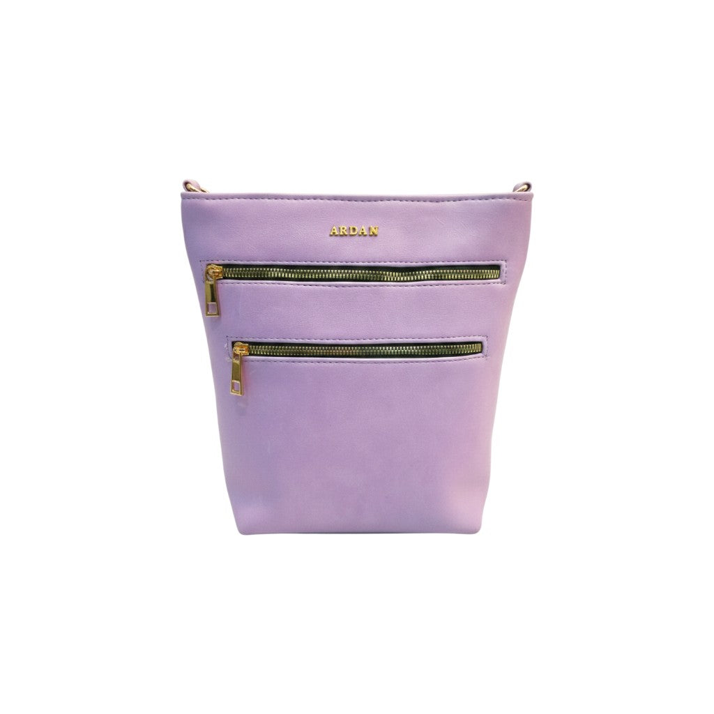 Ardan Lavender Sling Bag with Detachable Belt for Girls & Women – Women's HandBag/Sling Bag – additional product photo | Leather Villa