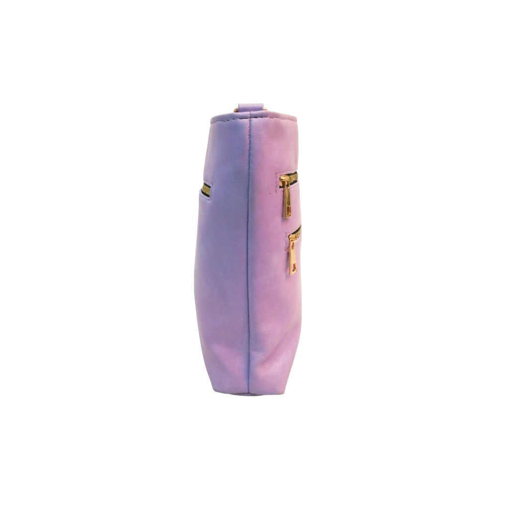 Ardan Lavender Sling Bag with Detachable Belt for Girls & Women – Women's HandBag/Sling Bag – additional product photo | Leather Villa