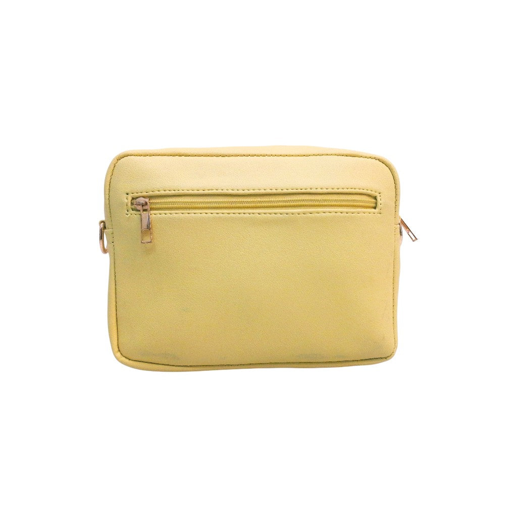 ARDAN Yellow Women Sling Bag /Crossbody Bag with Detachable Belt for Girls & Women SKU165