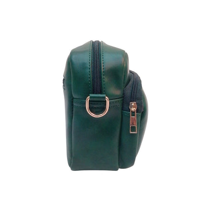 ARDAN Dark Green Women Sling Bag /Crossbody Bag with Detachable Belt for Girls & Women SKU156