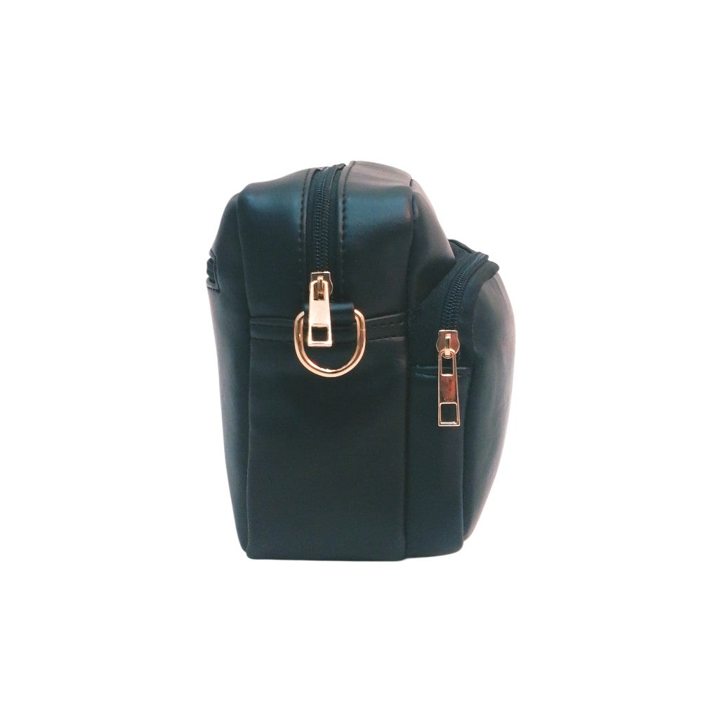 ARDAN Black Women Sling Bag /Crossbody Bag with Detachable Belt for Girls & Women SKU164