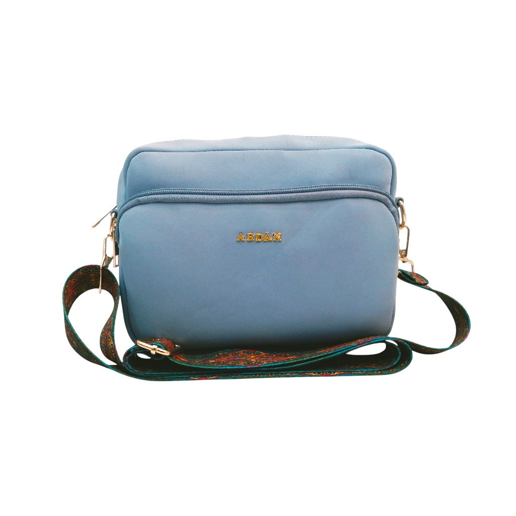 ARDAN Sky Blue Women Sling Bag /Crossbody Bag with Detachable Belt for Girls & Women – Women's HandBag/Sling Bag | Leather Villa