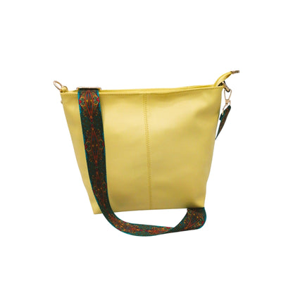ARDAN Handbag along with Sling for Girls & Womens IN YELLOW