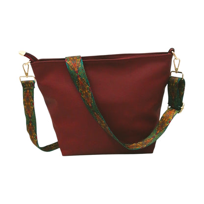 ARDAN Handbag along with Sling for Girls & Women (MAROON) SKU134